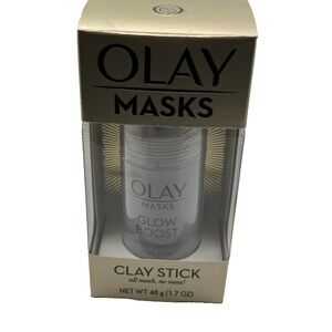 Olay Masks Glow Boost Clay Stick White Charcoal 1.7 oz